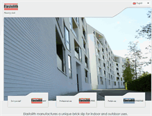 Tablet Screenshot of elastolith.nl